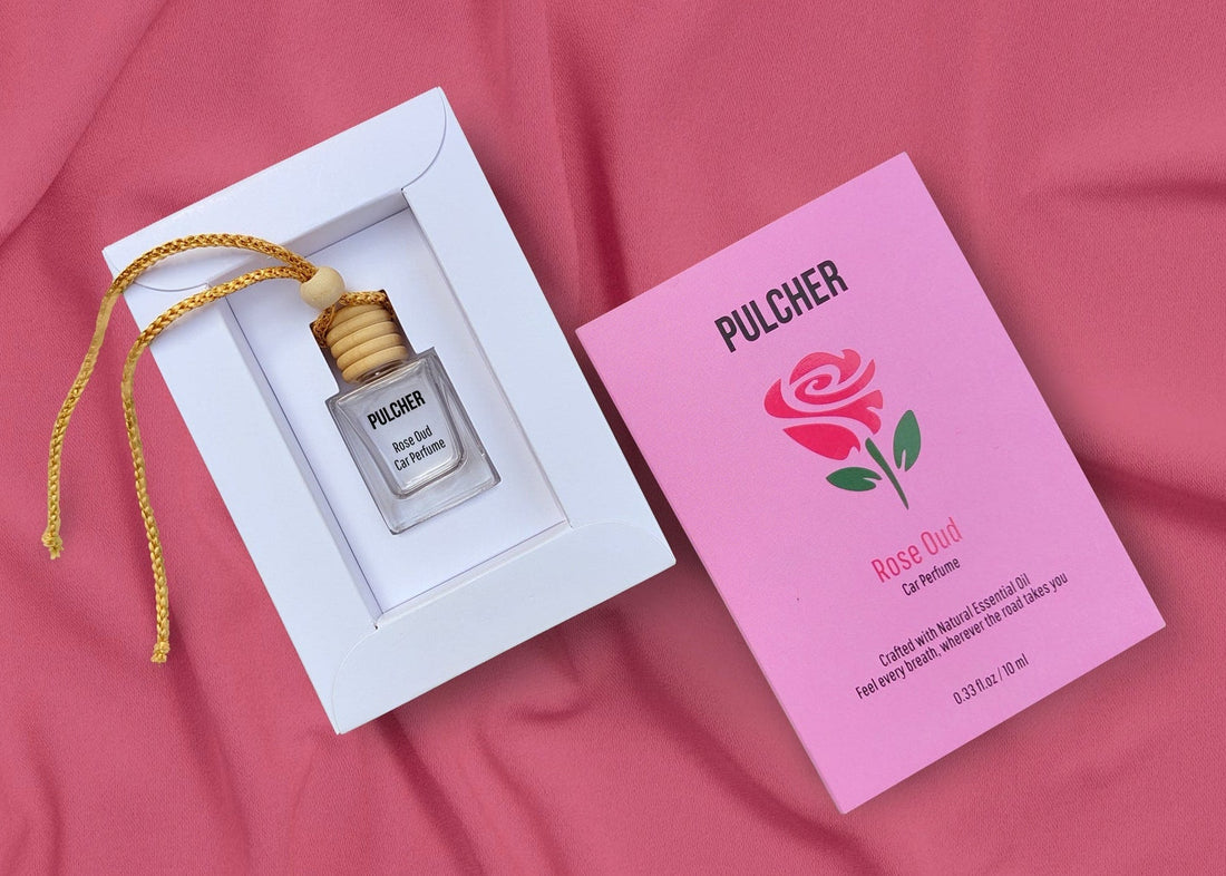 The Ultimate Experience of Pulcher’s Car Luxury Perfume: Elevating Every Drive with Rose Oud Car Perfume