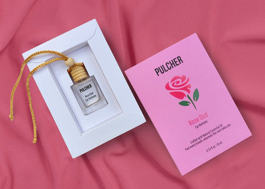 The Ultimate Experience of Pulcher’s Car Luxury Perfume: Elevating Every Drive with Rose Oud Car Perfume