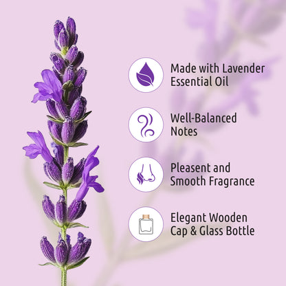 Pulcher Lavender Car Perfume 10 ml – Car Luxury Perfume with Natural Aroma