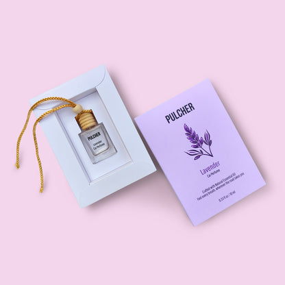 Pulcher Lavender Car Perfume 10 ml – Car Luxury Perfume with Natural Aroma